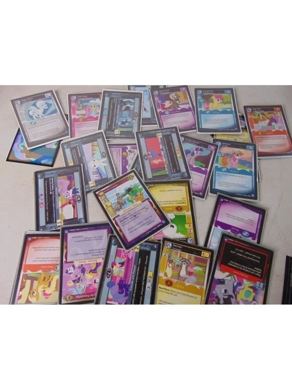 Hasbro My Little Pony Vintage Playing Collectible Cards